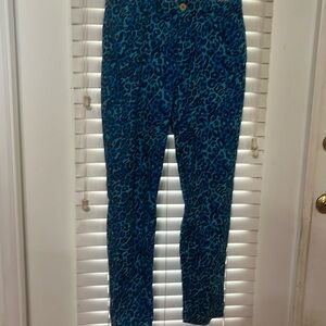 Blue dressy Lilly Pulitzer pants
